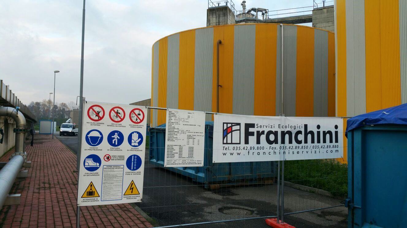centrifuga per disidratazione fanghi industriali